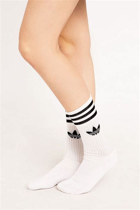 Adidas white socks